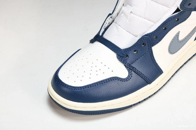 Air Mid Jordan 1  Blue BQ6472-414  French 0316